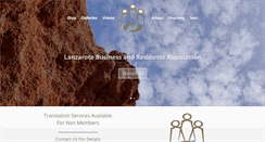 Desktop Screenshot of lanzarotebusinessassociation.com